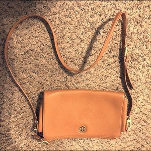 Tan Tory Burch cross body